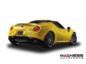 Alfa Romeo 4C Performance Exhaust System - Supersprint - Dual Side Exit Design - w/ Performance Muffler